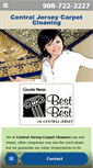 Mobile Screenshot of centraljerseycarpetcleaner.com